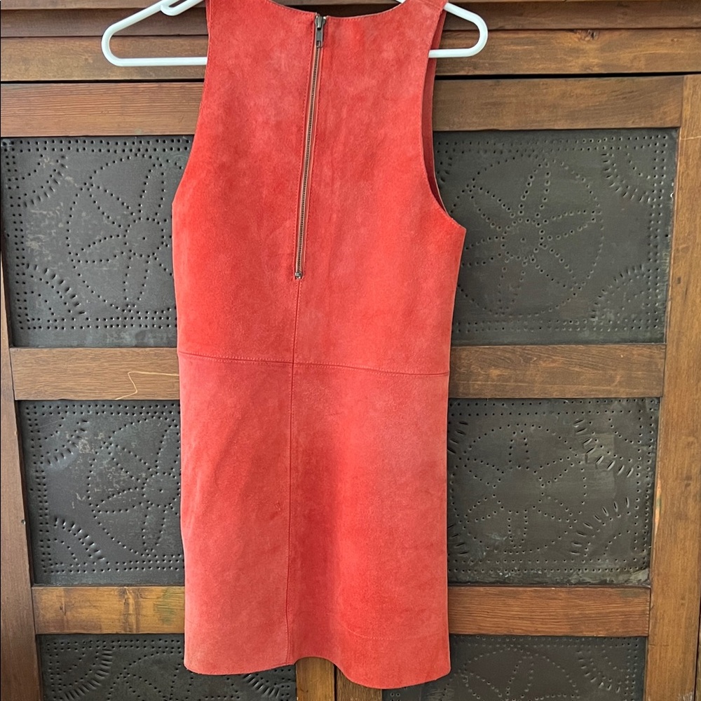 Free People Suede Mini Dress - Picture 3 of 7